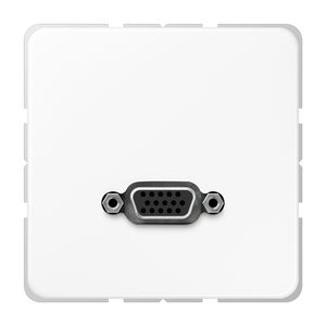 Afdekking alpin wit voor 1xVGA CD500