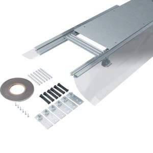 Vloergoot bovenliggend flexibele wand 300x105-150mm VVE=2