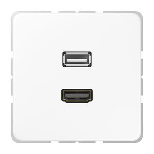 Afdekking alpin wit voor HDMI/USB CD500