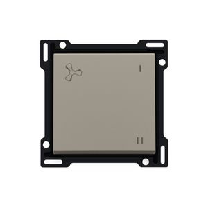 Afwerkingsset mechanisch gecontr. ventilatiebed. Bronze