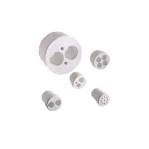 Inzetstuk TPE kort drl 1x3,1x6,1x8mm