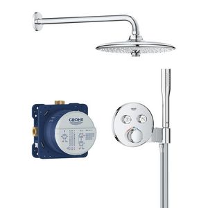 Grohtherm SmartControl Perfect inbouw shower set (2 knops) met Euphoria 260 (prof)