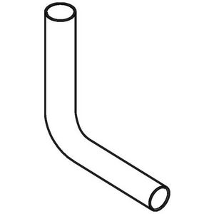 Spoelbocht bahamabeige 90° Ø50mm/Ø44mm 230x230mm