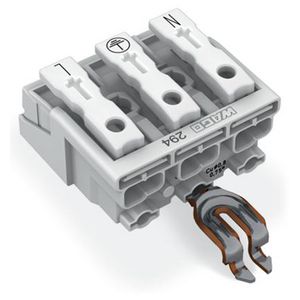 Kroonklem Drukknop extern HA PE-klikcontact 294-4313 VVE=500