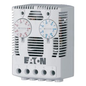 Twin-thermostaat instelbereik van 0gr.-60gr. met NC/NO conta
