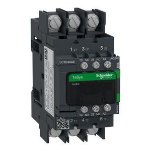 Contactor TeSys Deca 3P 40A 440V AC3 24-60V ACDC ringogen