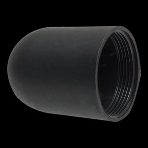 E27 deksel lamphouder 653-serie zwart VVE=500