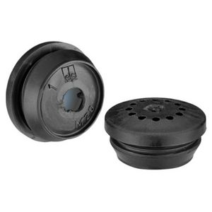 Ventilatiewartels grijs diepzwart IP44 VVE=50