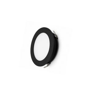 Spot Ø88*16mm 24V 5W zwart 2700K/3000K dimbaar