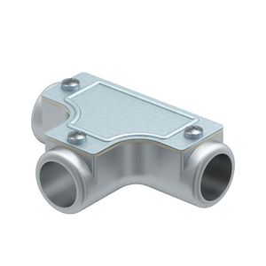 Controlle T-stuk znd schroefdr. Ø20mm gegoten alu VVE=5