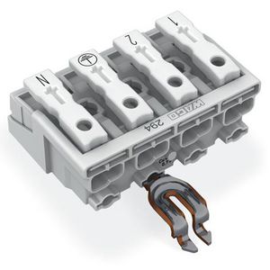 Kroonklem Drukknop extern HA PE-klikcontact 294-4314 VVE=500