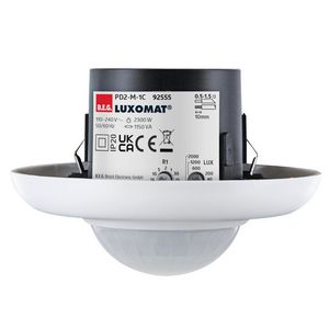 Aanwezigheidsmelder 1C 360gr. VZ wit IP20 10m 1Kanaal