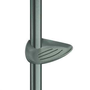 Zeepschaal verstelbaar voor stang, antraciet