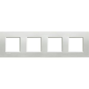 Afdekraam Zilver 4x2 modulen Livinglight