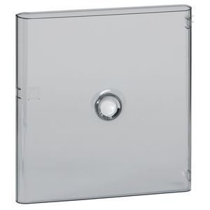 Deur transparant voor behuizing 2x18 modulen 401222 Drivia