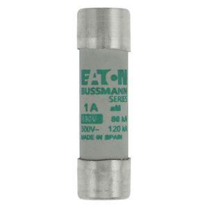 Zekering laagspanning 1A AC 500V 14x51 aM met slagpi VVE=10