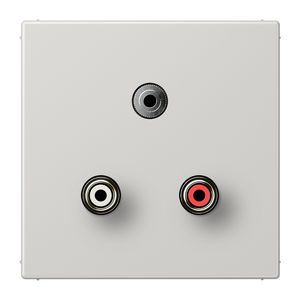 Afdekking licht grijs v.Audio/Jack LS990