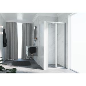 Vouwdeur LUNS 720-780x1950mm matchroom helder