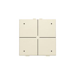 4-voudig drukknop leds/comfortsens. HomeControl cream