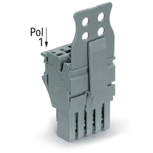 1-draads FE steker 4 mm² blauw 2022-101/142-006 VVE=200