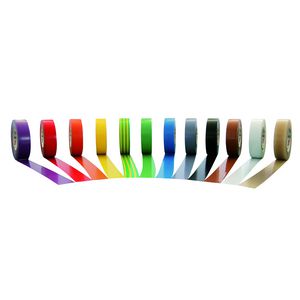 PVC Isolatietape- No.328/0.18-19-20/PVC/MC mix 10 kleuren