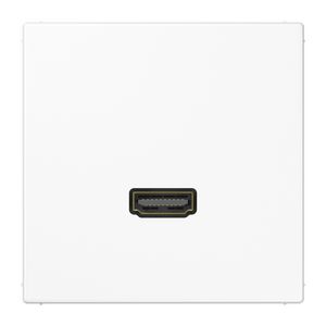 Afdekking alpin wit voor 1xHDMI LS990