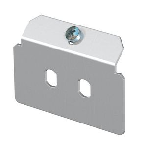 Dragerplaat 2 x gatenpatroon type M rvs A2 1.4301