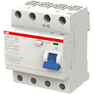 Aardlekschakelaar 4P 80A 30mA A type