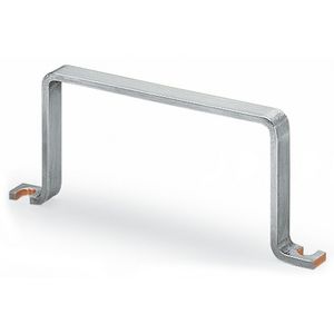 Verzamelrailbeugel Cu 10mmx3mm 8 I/Os zilverkleurig 790-191