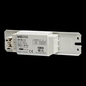 Voorschakelapparaat LN36.115 1x36/2x18W 230V/50Hz 150x41x28mm