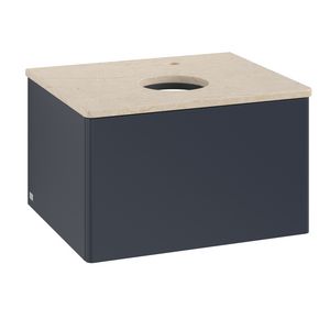 Wastafelonderkast Antao 600x360x500mm Mid.Blue Matt Lacquer K29053HG