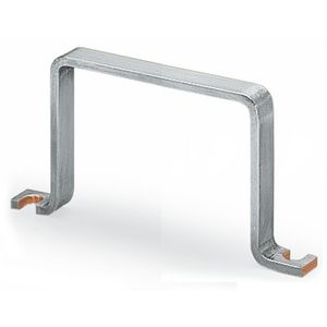 Verzamelrailbeugel Cu 10mmx3mm 5 I/Os zilverkleurig VVE=5