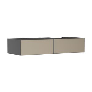 Badmeubel Xevolos E SMG 1370/550 2L consoles waskom RE. Patterned Bronze