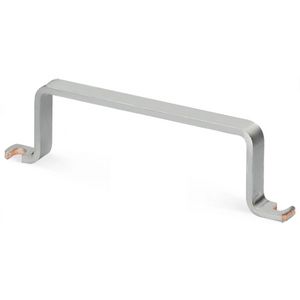 Verzamelrailbeugel Cu 10mmx3mm 8 I/Os zilverkleurig 790-193