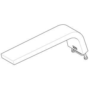Uitloop 45x100x213mm chr 90117000200-00