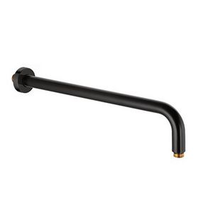 A-QA douchearm  400MM 1/2 matzwart