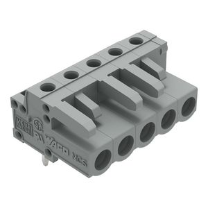 THT FE steker HA raster 5mm grijs 232-235 VVE=100