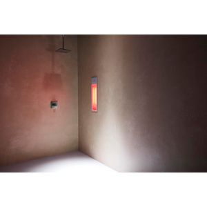 Sunshower SQUARE inbouw PURE 2.0 White 20x62x10cm infrarood