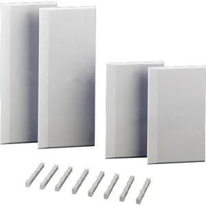 Afsluitplatenset voor Behuizingsmaat 1 (Set 4 stuks)