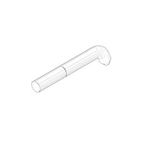 Uitloop 26x63x224mm chr