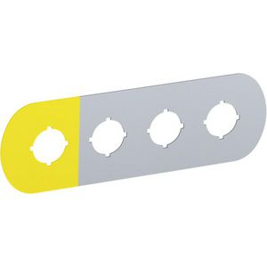 Indicatieplaat for enclosures