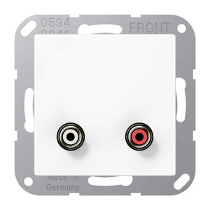 Afdekking AS500 alpen wit Cinch Audio