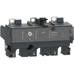 Trip unit ComPacT NSX160 TMG thermal magnetic rating 160A DC