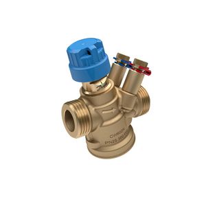 Drukgecomp. regelafsluiter AB-QM 4.0 DN15 LF  1/2"bt.dr. 200l/h met meetnippels