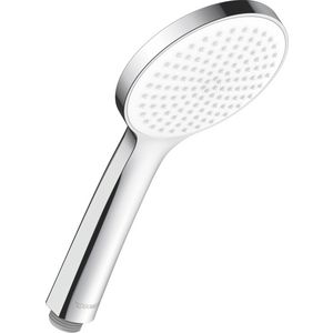 Handdouche #UV06520130 MinusFlow Ø110mm 1 straalsoort chroom/wit