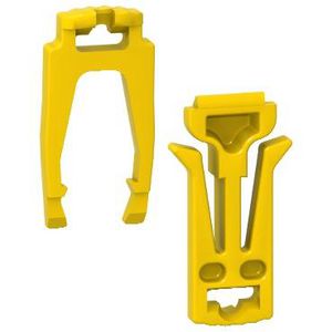 10X LOCKING CLIPS TOP/BOTTOM IC60 Acti9