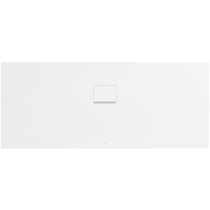 Douchebak Squaro Inf. lange zijde 1800x750mm Quaryl Sto.wit