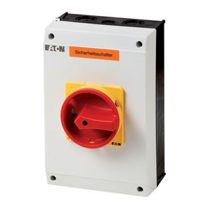Veiligheidschakelaar 6-polig +1MC+1VC 63A Nood-Uit-functie