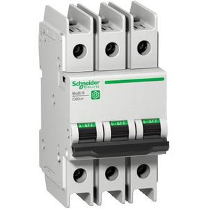 Installatieautomaat 3-polig 10A C-karakteristiek 480Y/277 V 10 k Multi9 C60BP