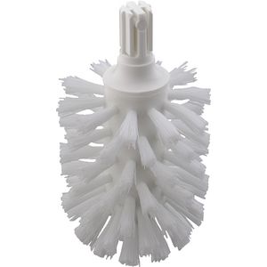 Reserve closetborstel wit zonder steel